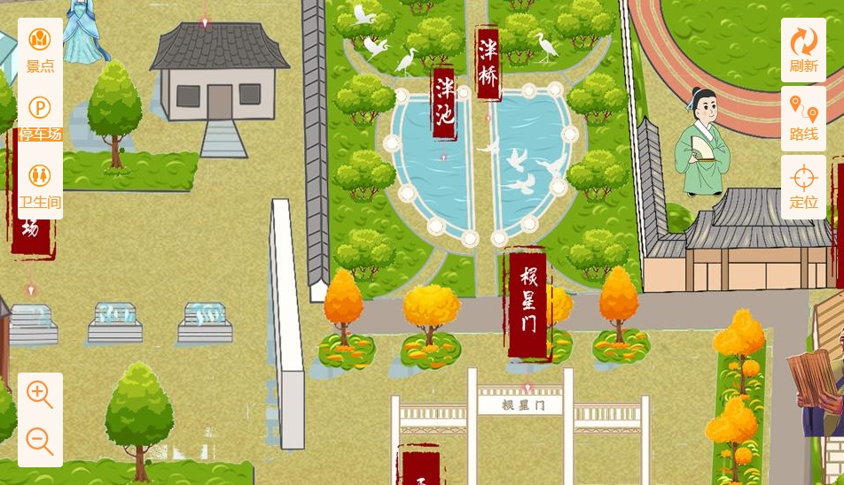四川手绘地图景区语音讲解导览系统：智慧景区建设的基石